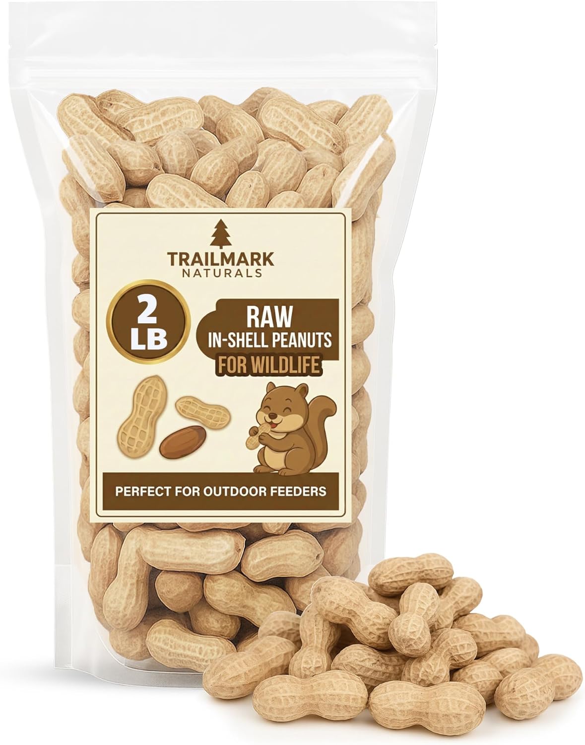 Raw Peanuts- In Shell – Trailmark Naturals