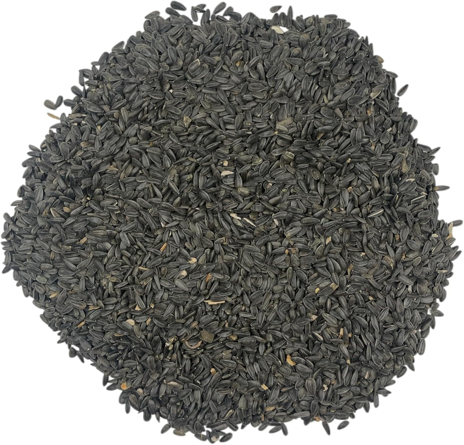 Black oil sunflower seeds for wild birds – Trailmark Naturals.