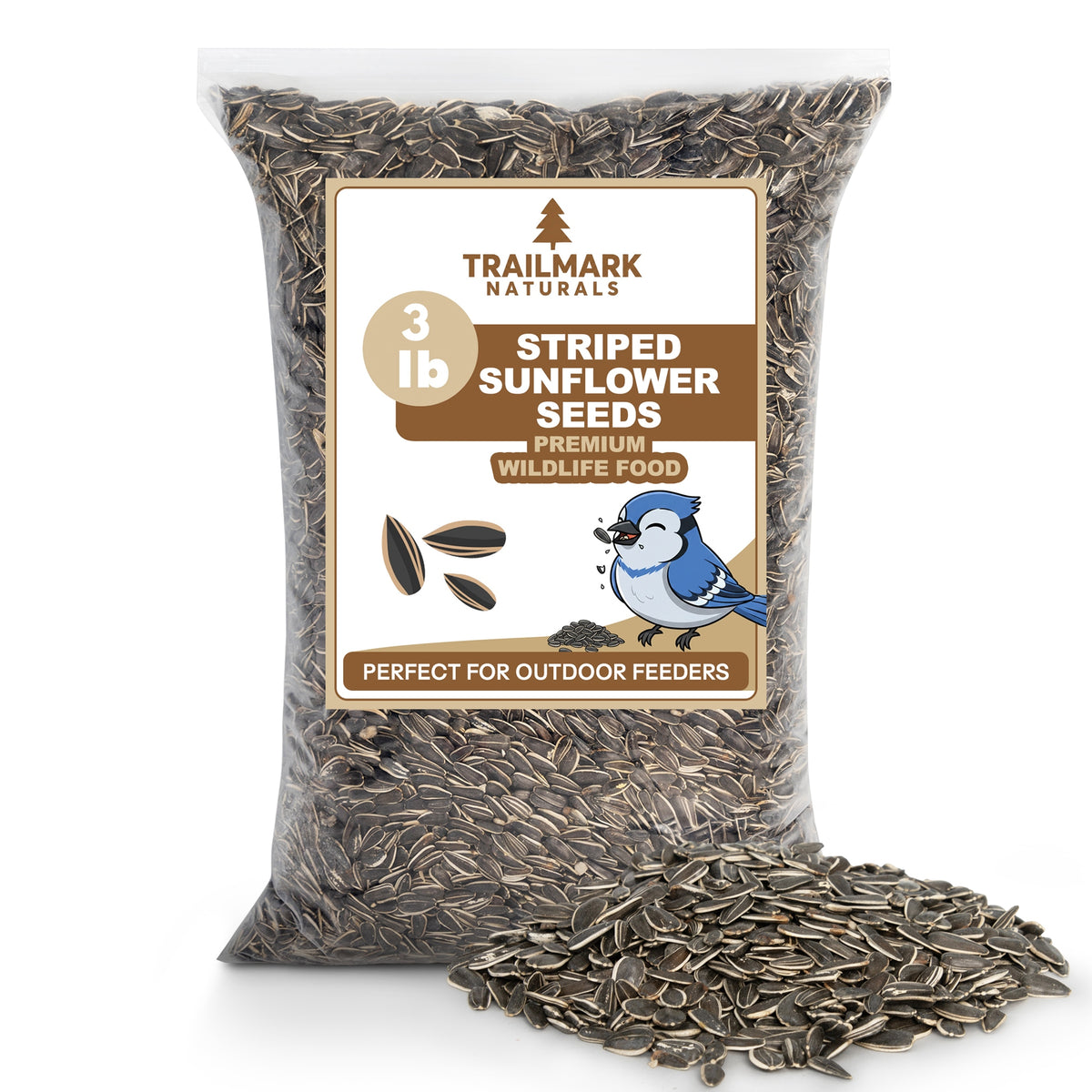 Striped Sunflower Seeds – Trailmark Naturals