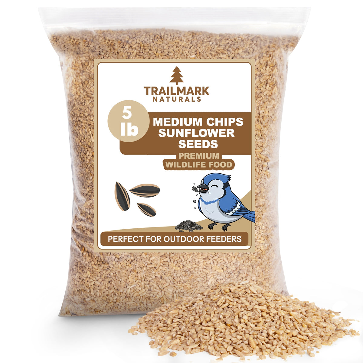 Medium Sunflower Chips – Trailmark Naturals