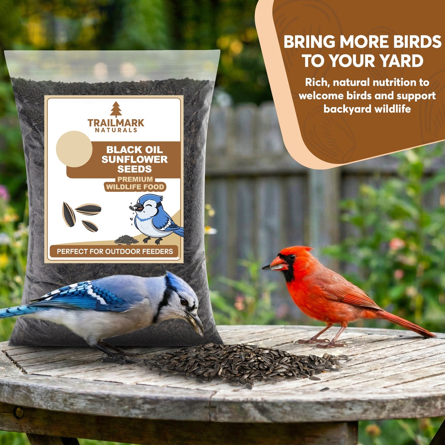 Black Oil Sunflower Seeds – Trailmark Naturals - Trailmark Naturals