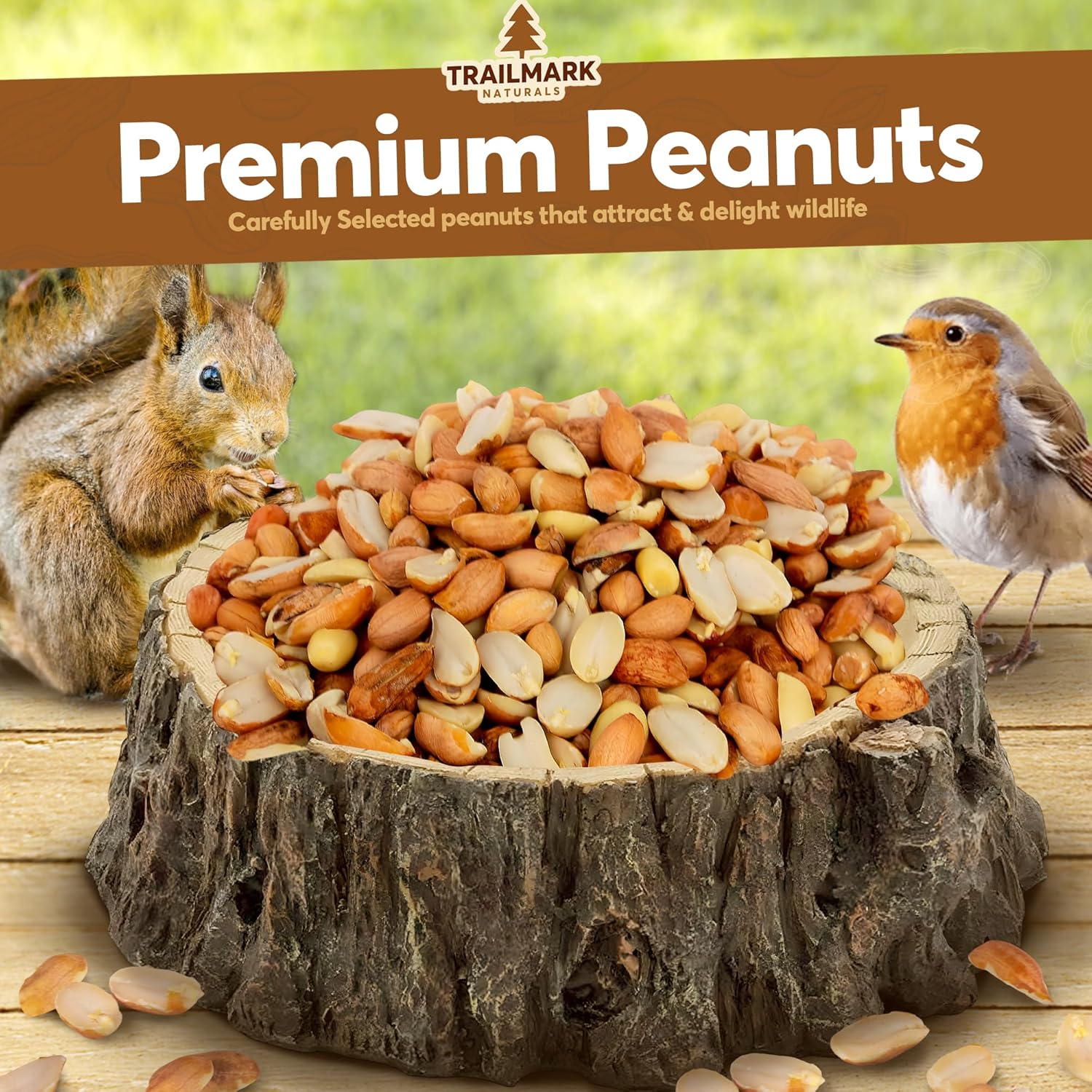 Raw Shelled Peanuts – Trailmark Naturals - Trailmark Naturals