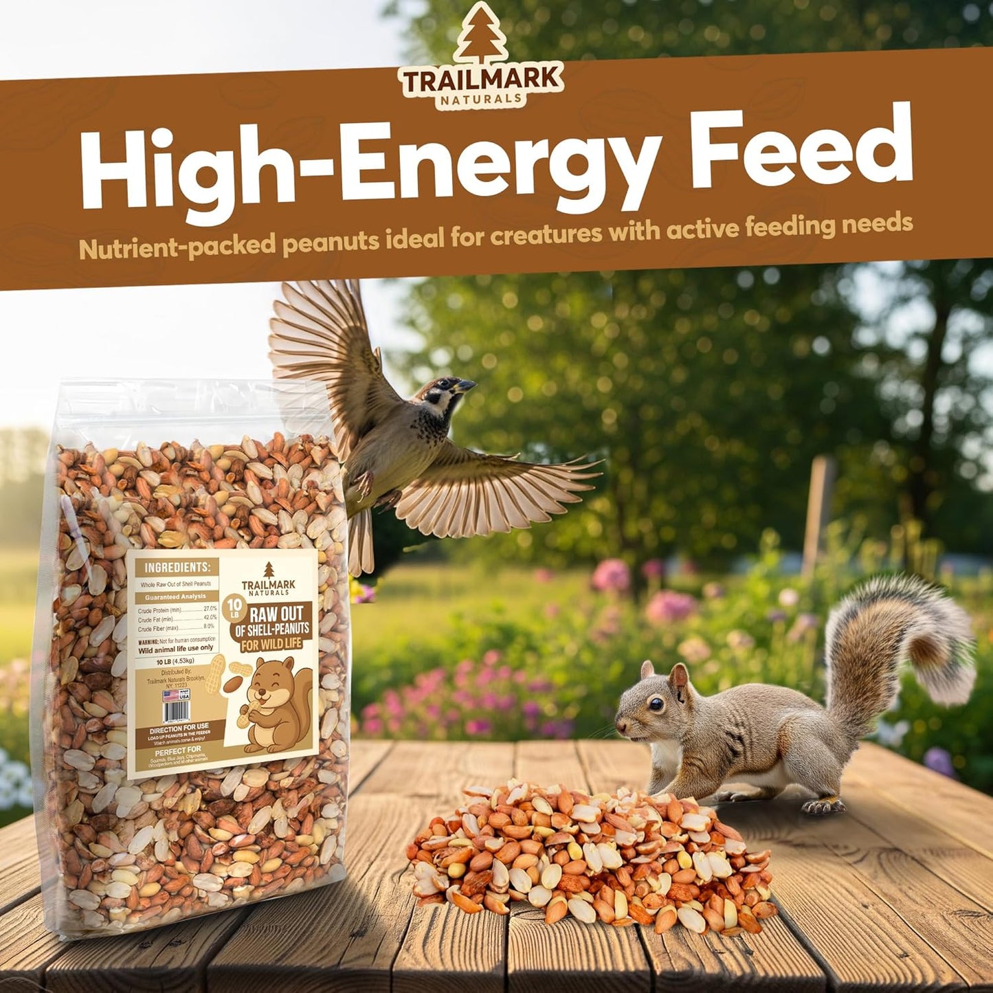 Raw Shelled Peanuts – Trailmark Naturals - Trailmark Naturals