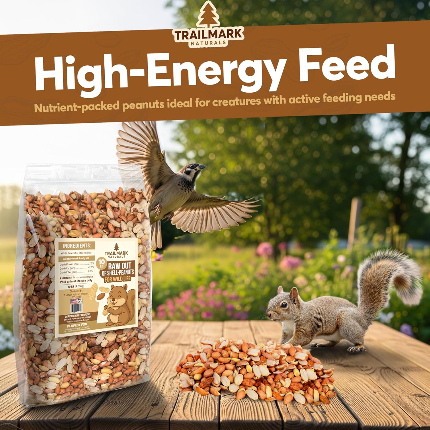 Raw Shelled Peanuts – Trailmark Naturals - Trailmark Naturals